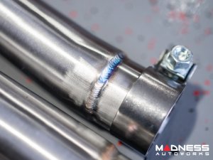 Jaguar F-TYPE Performance Exhaust System - MADNESS - 3.0L V6 - Dual Side Exit - Black Chrome Exhaust Tips Jaguar F-TYPE Performance Exhaust System - MADNESS - 3.0L V6 - Dual Side Exit - Black Chrome Exhaust Tips